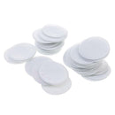 200Pcs 40mm White Black Felt Circle DIY Craft Felt Pad Flower Accessory