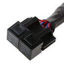 H4 Harness Front Headlight Light Bulb Relay Wiring Harness Socket Plug Wire Kit
