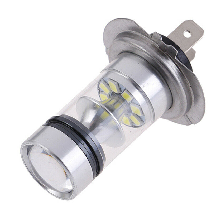 2pcs H7 120W 24000LM automotive LED headlights COB kit 6000K FT