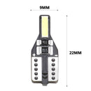 10x T10 Wedge 7020SMD Parker Number Plate LED Bulbs W5W 194 168 WHITE CANBUS