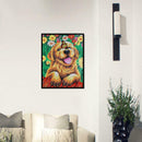 5D DIY Full Drill Special Shaped Diamond Painting Cute Dog Embroidery Kits