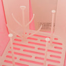 Bottle Box Baby Feeding Milk Bottle Multifunctional Portable Storage Pink