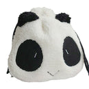 Cartoon Panda Soft Plush Women Makeup Cosmetics Storage Pouch Crossbody Bag Gift