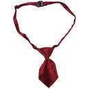 New Adjustable Dog Cat Pet Adorable Necktie(Red wine)