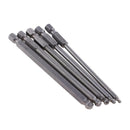 5pcs Magnetic Steel Ball End Hexagon Head Hex Screwdriver Bits Drill Sets