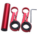 10cm Bicycle Light Holder Bike Handlebar Extender Lamp Phone Stand(Red)