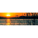 100x40cm Sunset Reed Marshes Diamond Painting Full Round Drill Cross Stitch