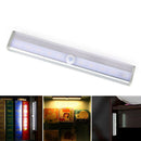 10LED USB Rechargeable Undercounter Cabinet Light Sensor Motivated for Home