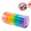 Pill Case Weekly Pills Compartments Organizer Twice A Day For Travel Portable
