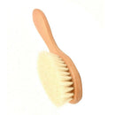 Quality Wooden Baby Hair Brush for Newborns & Toddlers | Natural Soft Goat  B9C8