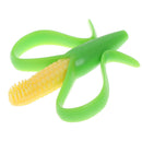 Baby Silicone TeetherTraining ToothbrushCorn Teething Chew for Infant Chewing BX
