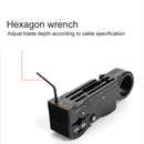 Multi-functional Wire Cable Stripping Pliers Crimping Tool Portable Decrustation