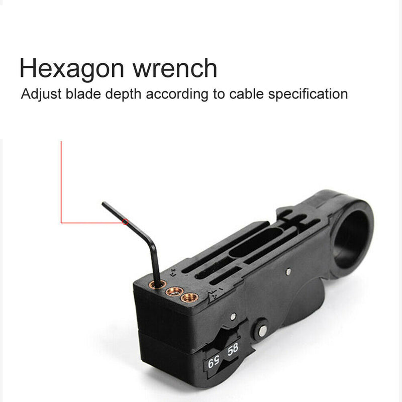 Multi-functional Wire Cable Stripping Pliers Crimping Tool Portable Decrustation