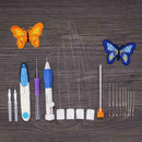 177PCS/SET Rainbow Color Embroidery Threading Tool Top
