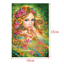 150 Paper Jigsaw Puzzles Flower Beauty Drawing for Unisex Patience Training