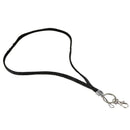 New Bling Crystal Rhinestone Lanyard Id Badge Keychain Card Holder-Black H4L9
