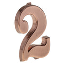 6x ABS Plastic House Hotel Door Address Plaque Number Digits Door Plate 1-6