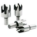 4X Carpentry Wood Plug Cutter Straight & Tapered Claw Type Drill Bit Sets New