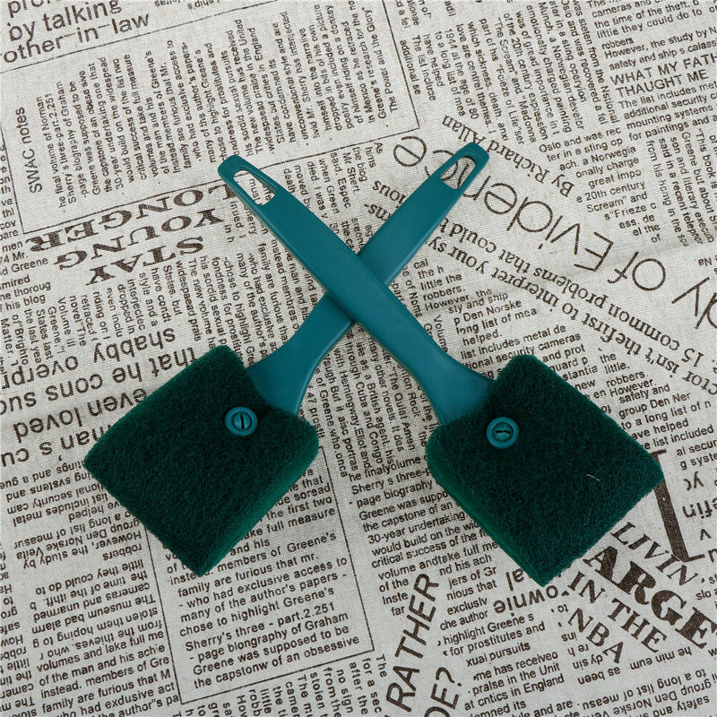 fish tank algae cleaner glass scraper brush plant easy cleaning brush  Z