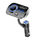 Car Bluetooth 5.0 Wireless FM Transmitter MP3 Radio Adapter USB Charger Kit