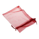 80X Organza Gift Bag Colorful Jewelry Pouch L6C4