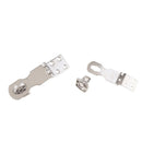 2pcs Sailing Vinyl Gate Latch Gate Locks Polished 316 Stainless Steel, 63mm