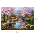 DIY Bridge Pattern Diamond Painting Full Round Drill Embroidery Drawing Kit