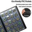200 Pockets Coin Album Holder Storage Collection Collecting Stock Money Display