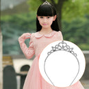 Girl Princess Hairband Child Party Bridal Crown Headband Crystal Diamond Tiara L