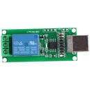 5V USB Relay 1 Channel Programmable Computer Control For Smart Home US Ship