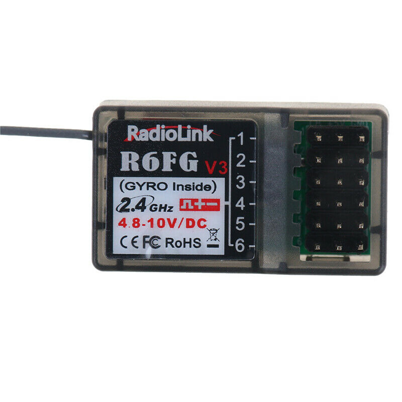 2.4GHz 4CH R6fg Receiver gyro inside for Radiolink RC4gS/R6FG TransmitterBX