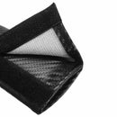 2Pcs Car Safety Seat Belt Shoulder Pads Carbon Fiber Cover Pads Harness Cus C1X6