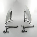 (4 Pack) 6 inch Iron Display Stand, Black Iron Easel Plate Display Photo Ho