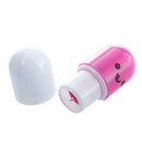 Mini Micro Ballpoint Extensible Design Capsule Pink Ink Blue Portable
