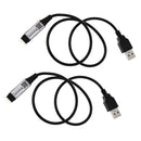 2 Pcs 5V 4-Pin Bluetooth Controller For RGB TV Backlight