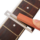 Stainless Steel Fret Rocker Protectors Sanding Kit for Guitar Bass Mandolin