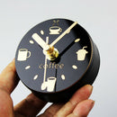 Mute Refrigerator Magnets Souvenir Digital Self Adhesive Wall Clock Fridge