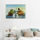 5D DIY Full Round Diamond Painting Book World Cross Stitch Embroidery Kit