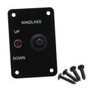 1xBoat Anchor Windlass UP/Down Toggle Switch Control Panel Red Indicator 12V