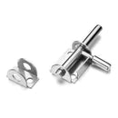 Durable Door Latch Lock Hasp Staple Sliding Bolt Gate Safety Hardware I7B0 D8F6