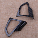 Carbon Fiber Look Steering Wheel Trim Cover Fit For Ford Focus 2015-2018