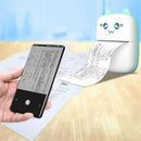 200DPI Pocket Thermal Printer 57mm Wireless BT Printer + 6 Roll Thermal Paper