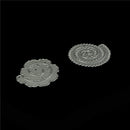 2pcs Flowers Metal Cutting Dies Stencil For DIY Scrapbooking Album Cards Decor "