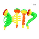 Soap Blowing Bubble Horn No Liquild Concentrate Stick Tray Kids Toys Kits
