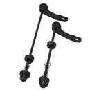 1 Set MTB Road Bicycle Bike Wheel Hub Skewer Front Rear Quick Release Axle Black
