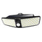 100LED Solar Wall Lamps Outdoor Waterproof Street Courtyard Induction Lamp