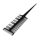 4Pcs Hairdressing Weaving Styling Foiling Hair Comb for Hair Dyeing Cutting