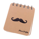 Lovely Exquisite Student Mustache Series Beard Notebooks Note Pad Diary Memo