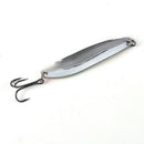 5pcs Metal Multicolor Willow Leaf Shape Sequin Fishing Lures With Fishing Hoo@