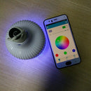 App Control Smart Led Rgb Lamp Wireless Bluetooth Music Speaker Bulb Dimmab P2X2